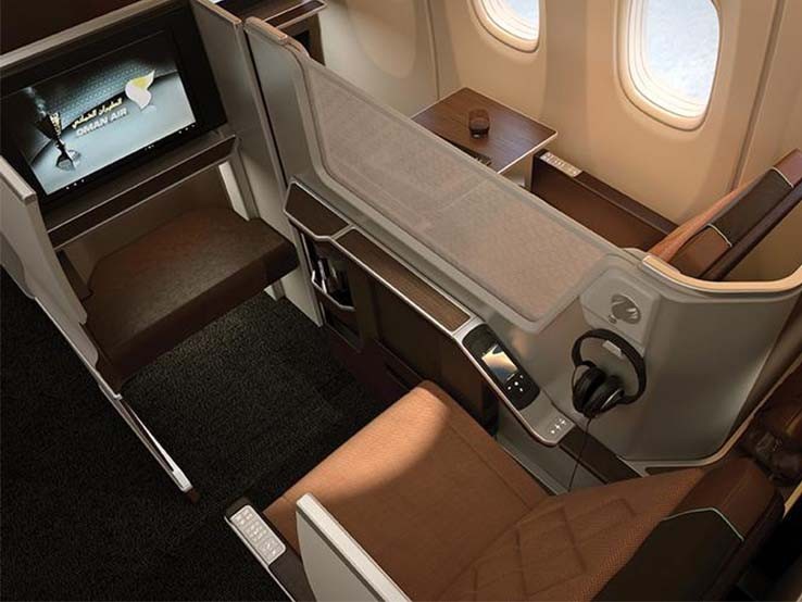 Oman Air Airbus A330-300 Business Class