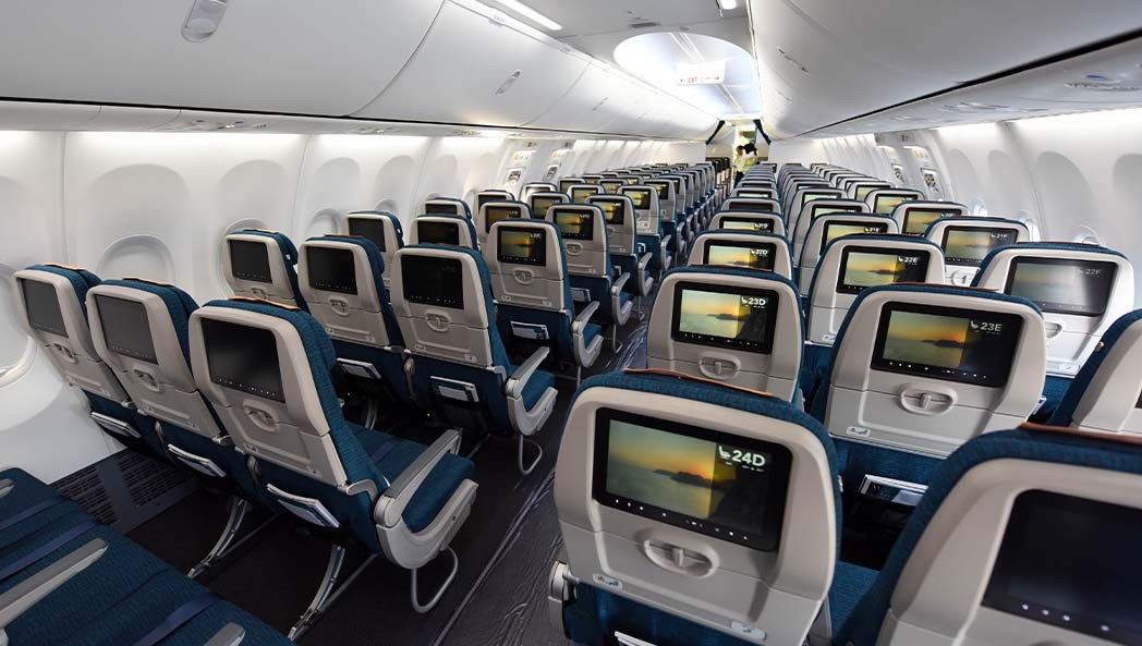 Oman Air Airbus A330-300 Economy Class