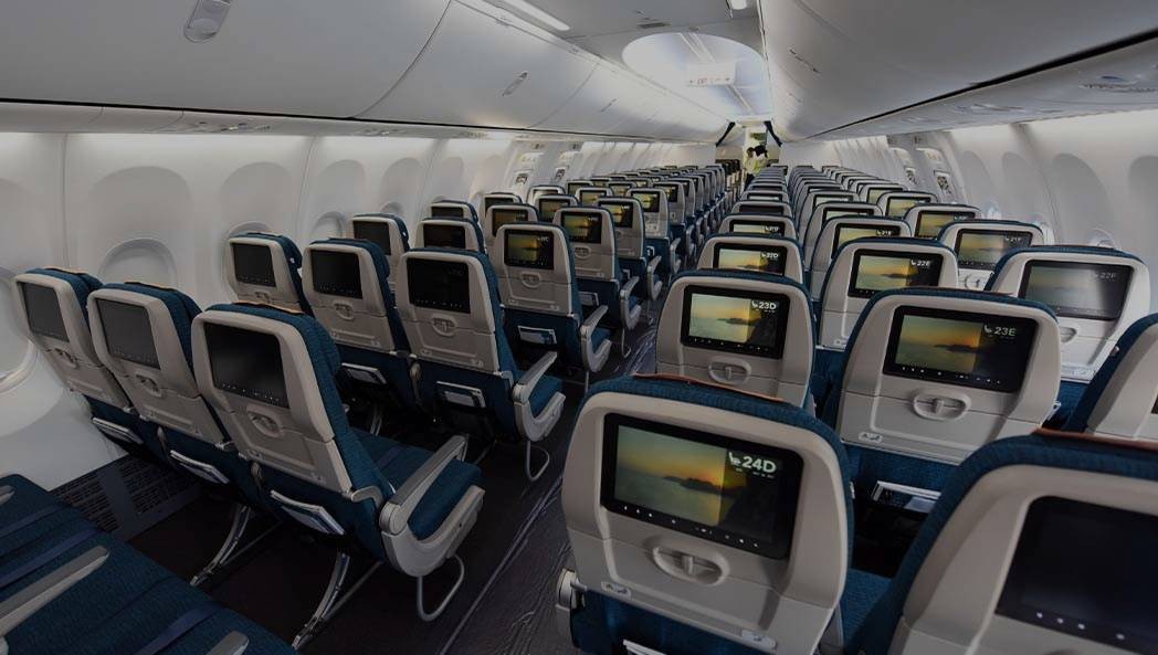Oman Air Dreamliner 787-800 Economy Class